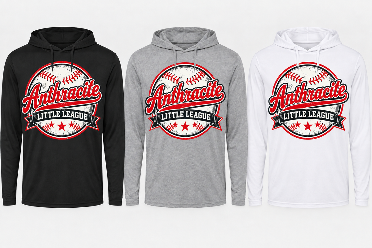 Anthracite Hood Long Sleeve Tee
