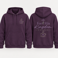 For His Kingdom Coffee Hooded Sweatshirt