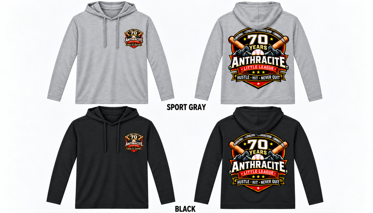 Anthracite Hood long sleeve Tshirt