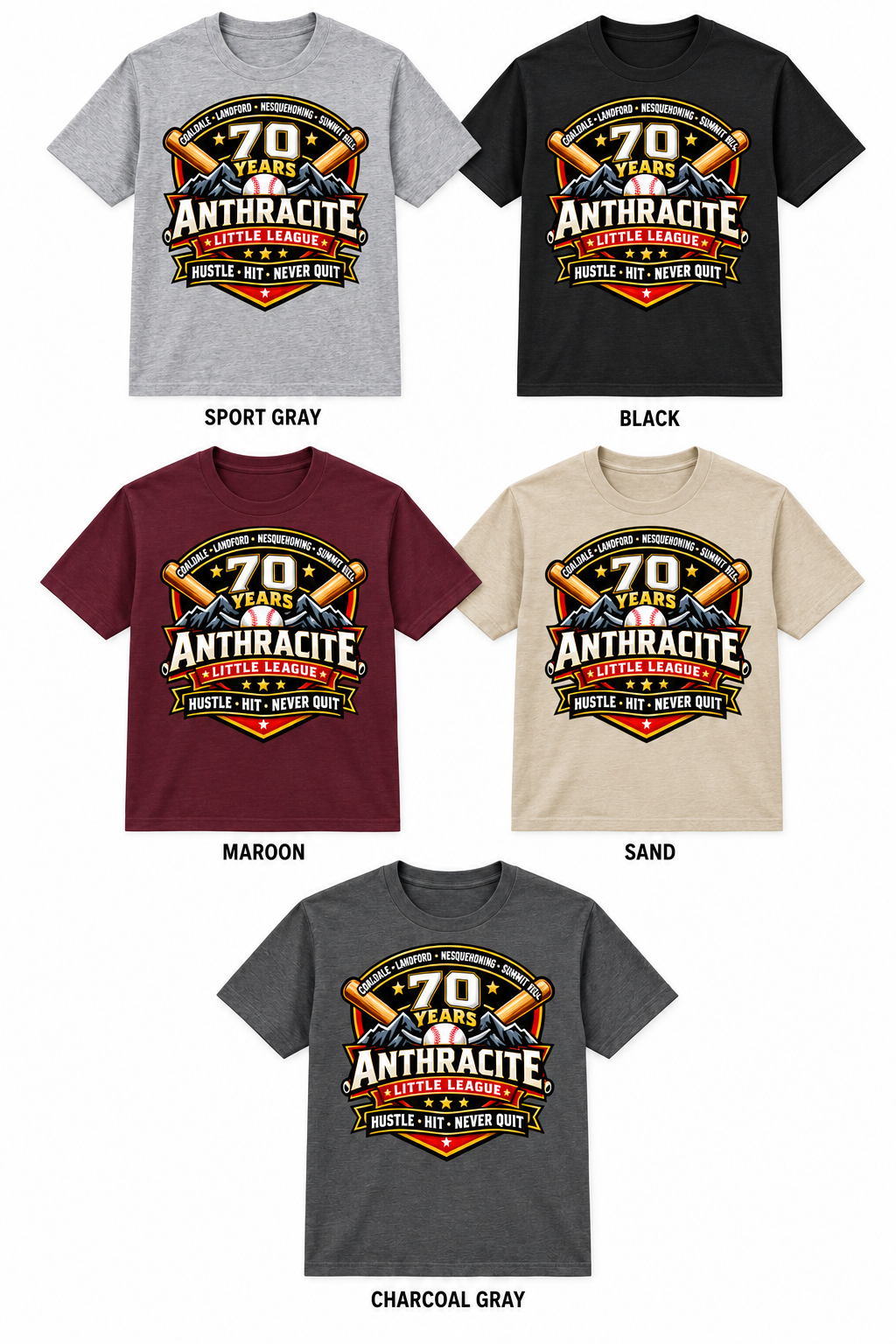 Anthracite T-shirt 2