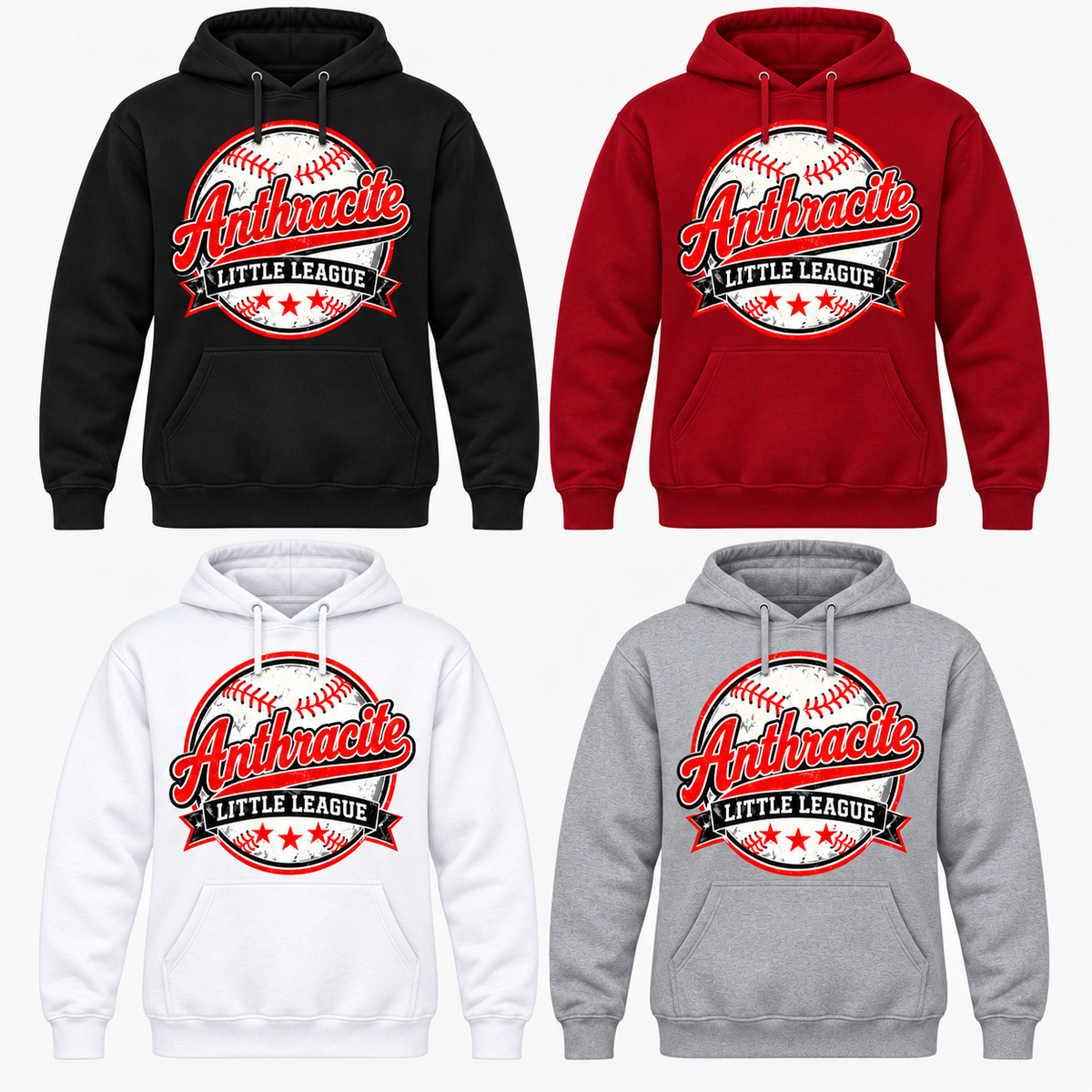 Anthracite Hood Sweatshirt