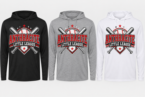 Anthracite Hood Long Sleeve Tee